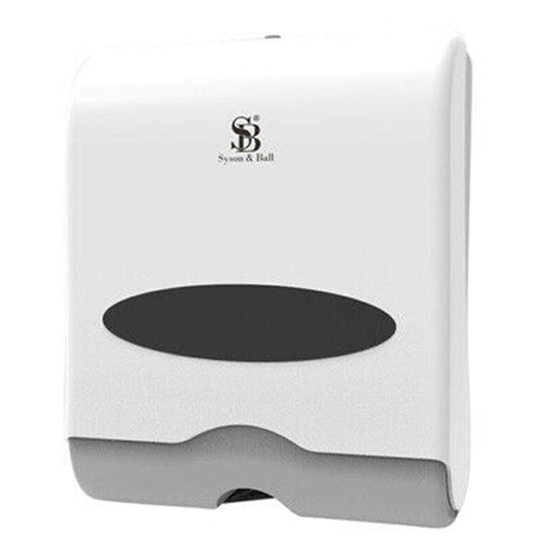 We Can Source It Ltd White - Paper Hand Towel Dispenser For C-Fold And Z-Fold Paper Tissue - Plastic