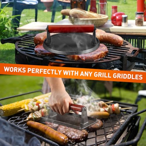 image for Coliatik Burger Press | Smash Burger Press for Blackstone Griddle | 7.