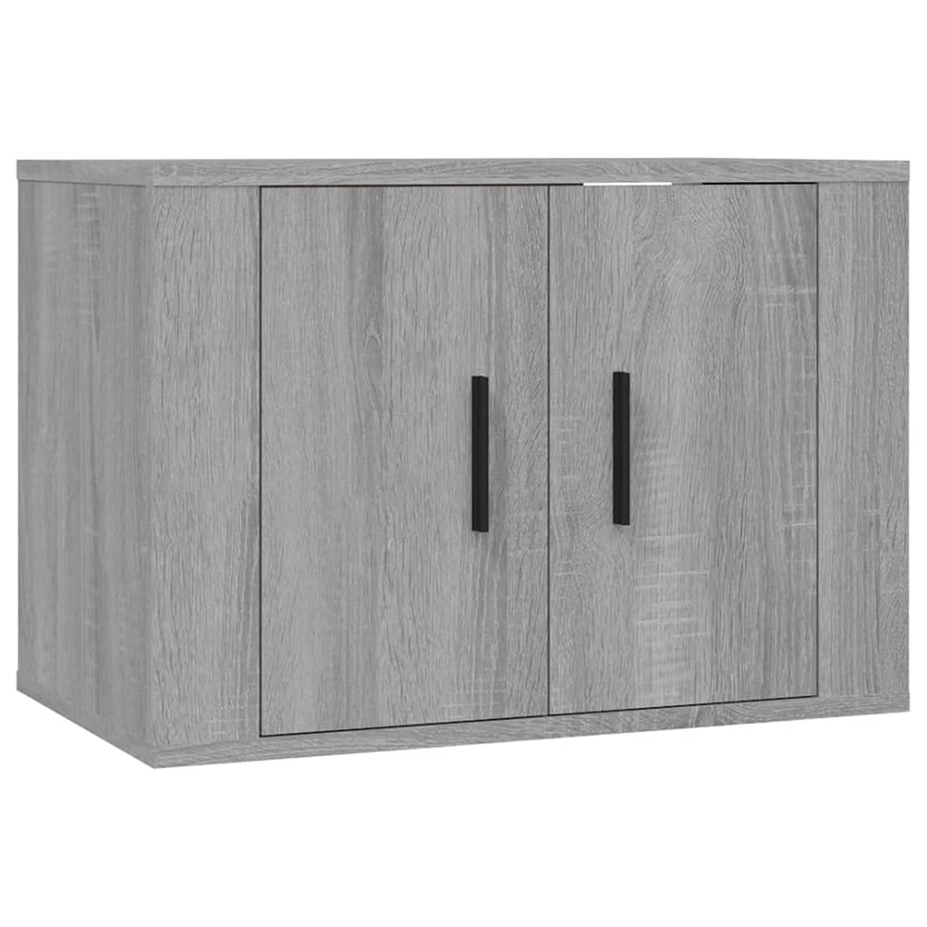 vidaXL Mueble para TV de Pared Gris Sonoma 57x34,5x40 cm, Mueble de TV, Armario de TV de Pared, Armario Auxiliar, Armario de TV, Soporte de TV
