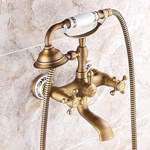 Robinet de salle de bains rotatif pour douche eau mixte et douche chaude et froide