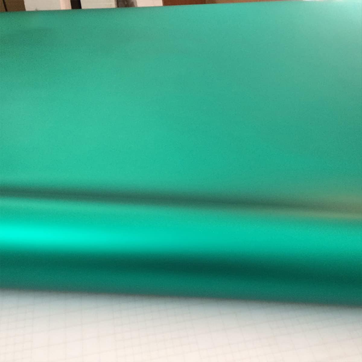 Queenbox 1.52x20m Self Adhesive Car Wrap Film, Bubble Free Waterproof Car Vinyl Film for Vehicle Interior Exterior Decoration