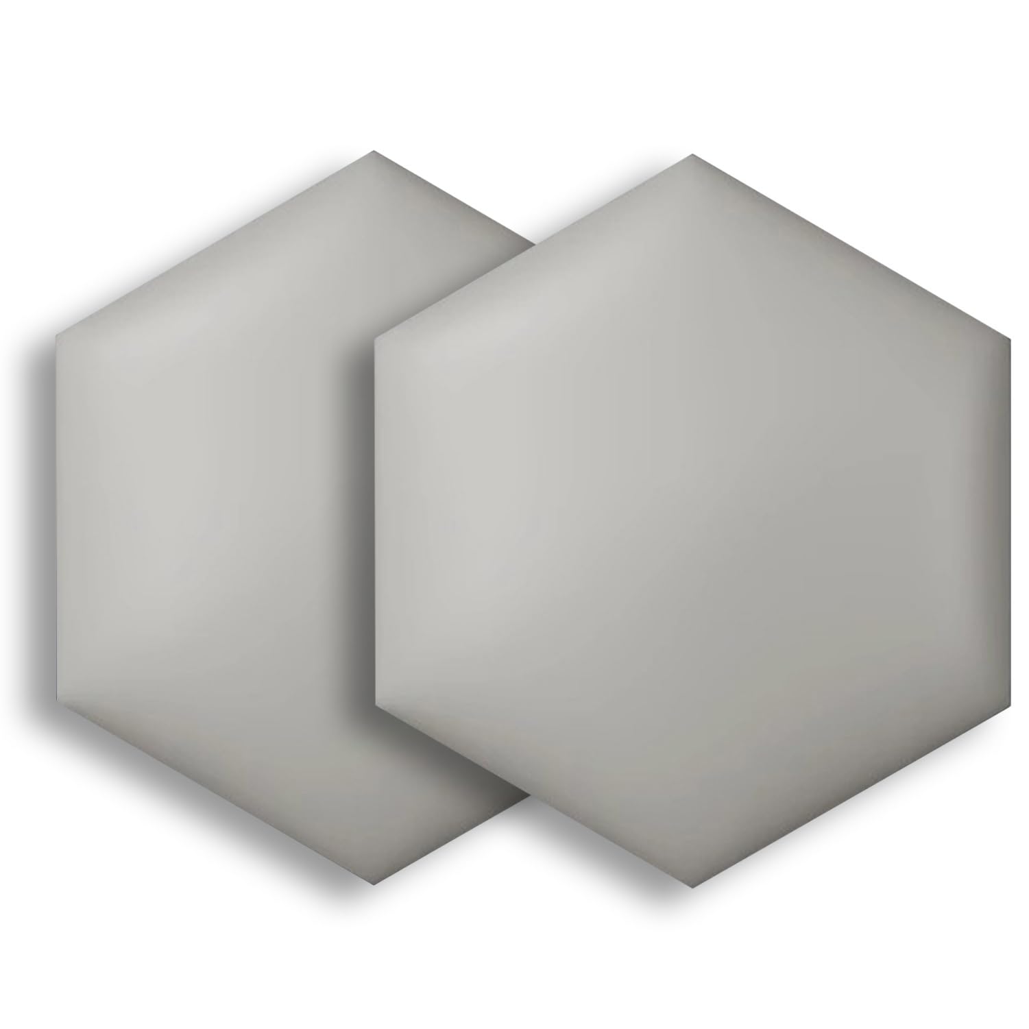 Acolchado de pared anticolisión hexagonal autoadhesivo 3D para cabecero de cama