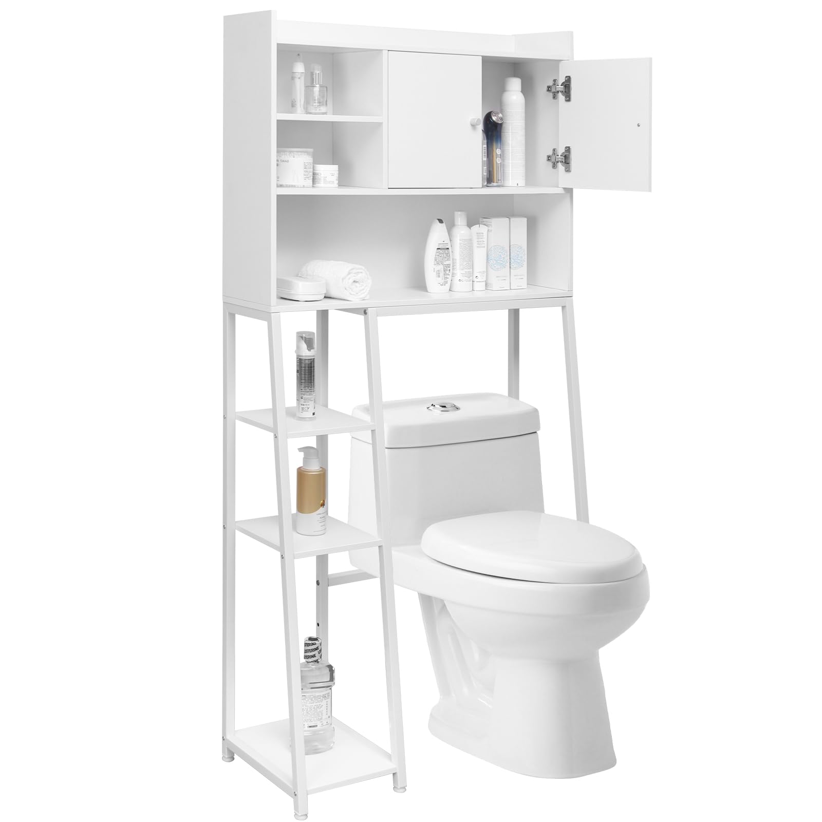 FLYZC Over The Toilet Storage Bathroom Organizer Over Toilet