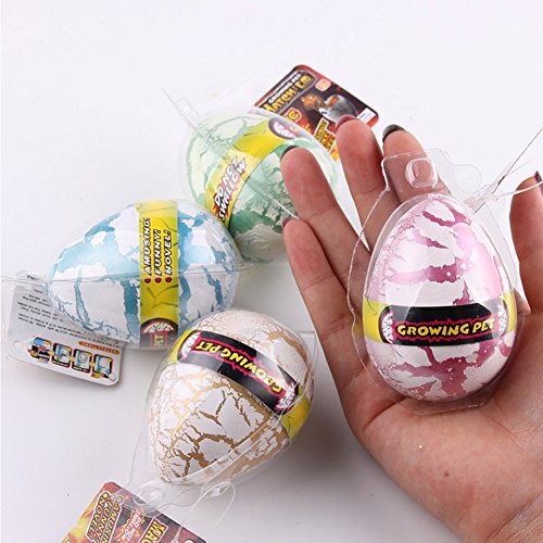 Yklworld 12Pcs Hatching Dinosaur Eggs, Novelty Magic Growing Pet Dinosaur Egg In Water, Easter Dino Egg Toys Gifts For Kids Party Supplies #TOP4