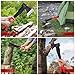 Camping Axe, 15” Small Outdoor Hatchet for Chopping Wood and Splitting, Forged Carbon Steel,Splitting Axe with Shock-Absorbing Fiberglass Handle, Non-Slip Grip for Outdoor Survival