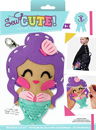 Colorbok Sew Cute Mini Mermaid, Multi-Colored