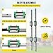 VEVOR Linear Guide Rail, 2PCS HGR20-1000mm Linear Slide Rail + 1Pcs RM1605-1000mm Ballscrew with BF12/BK12 Kit, Coupling, Slide Blocks Linear Guide Rail Set for DIY CNC Routers Lathes Mills