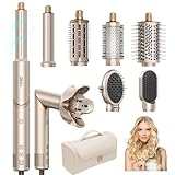 UKLISS 8 en 1 profesional Airstyler Hairstyler Set de secador de pelo de iones de alta velocidad, secado