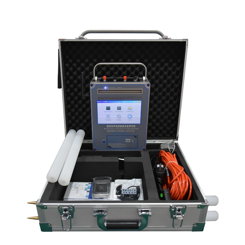 PQWT TC900 Underground Water Detector 1200M Deep Water Vein Locator for Deep Well Drilling and Mineral Exploration