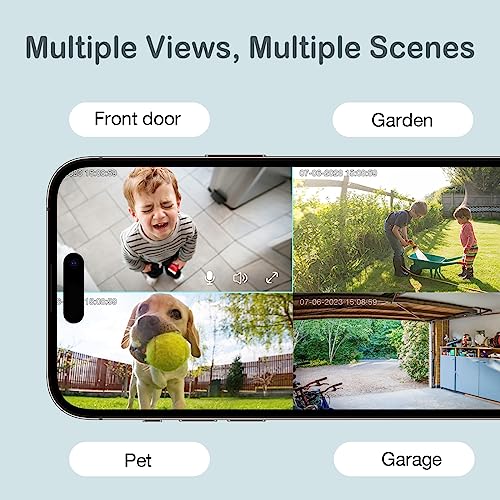 Sense-U Security Wireless Outdoor Camera 2, Fsa&Hsa Eligible, Hd Video/No Monthly Fee/Rechargeable/Night Vision/Pir Motion Detection/Siren Alarm/Activity Zone/Waterproof #TOP6