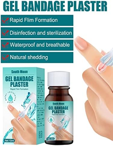 Shenrongtong Liquid Bandages, Waterproof and Breathable Quick-Dry Wounds Care Gel, New Skin Liquid Plaster for Minor Cuts, Scrapes