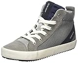  Geox Jungen J Alonisso Boy A Hohe Sneaker, Grau (Grey/Black), 33 EU