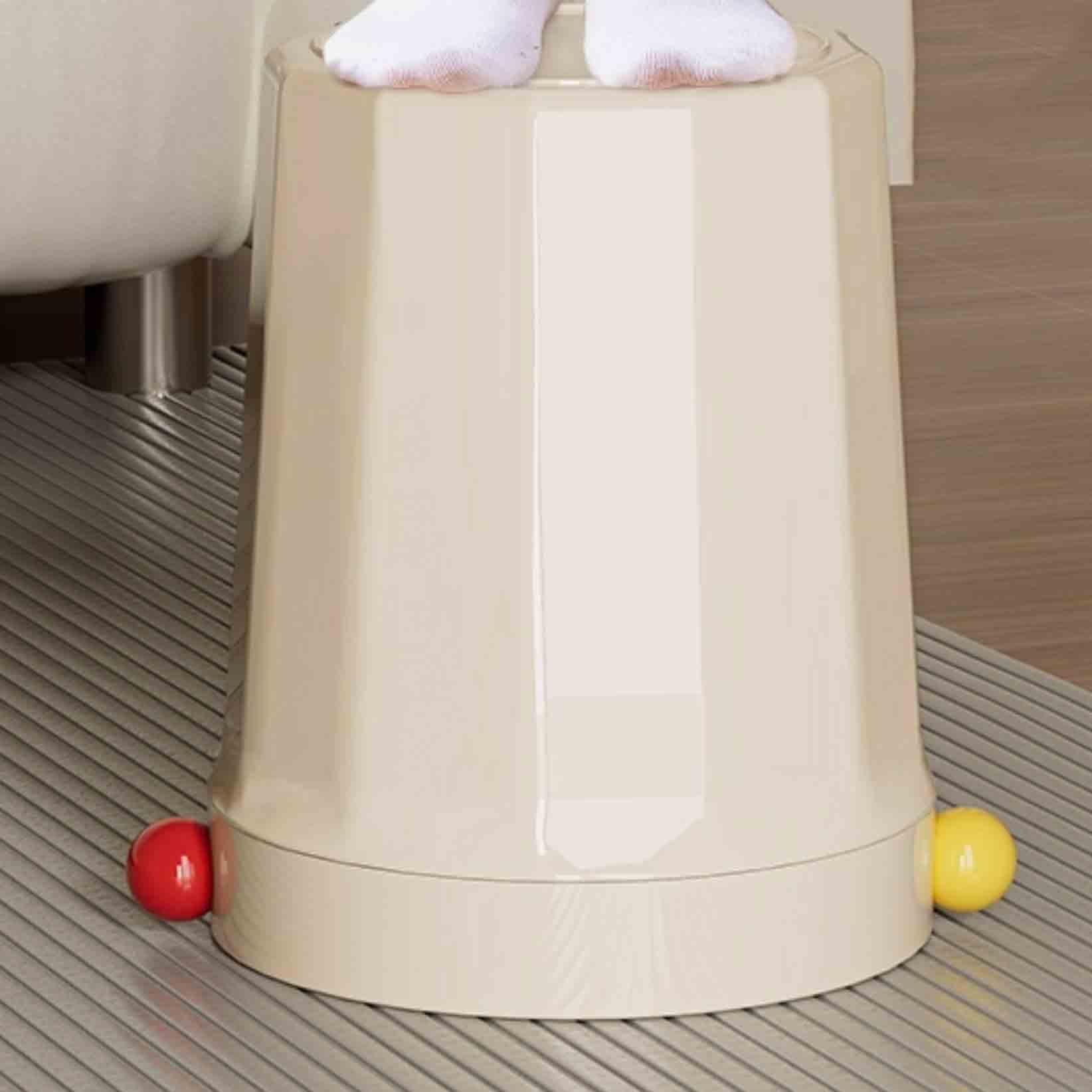 Kosz na śmieci Kosze na śmieci do domowego salonu o dużej pojemności, łazienki, sypialni, akademika, studentów(Beige)