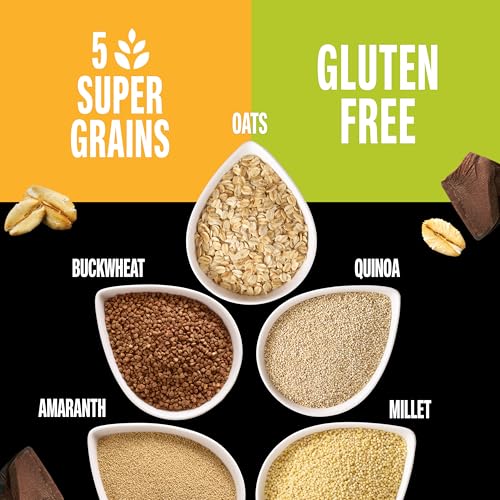 KIND Healthy Grains Energy Bars, Dark Chocolate Chunk, Gluten Free, Healthy Snacks, 21g Whole Grains, 40 Count - image 2