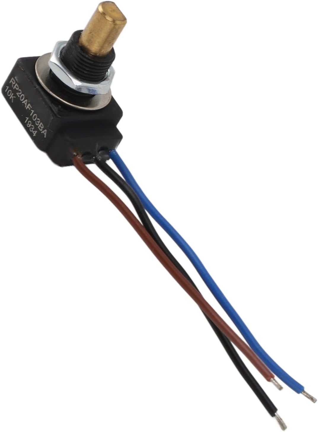 Rotary Potentiometer, 10K Rotary Potentiometer with 10K ohm Adjustable Resistance,IP65 and 3 Pin Potentiometer