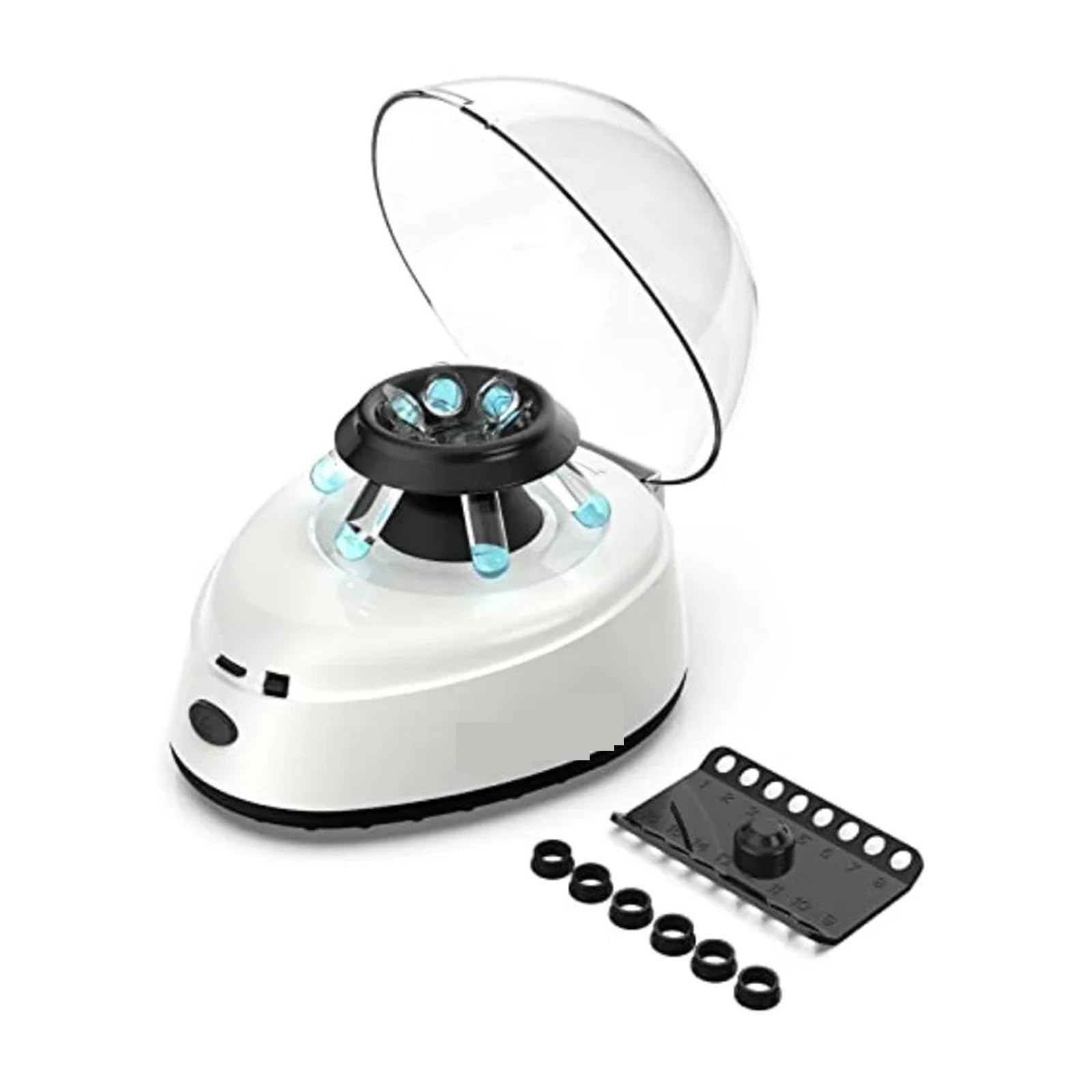centrifugeuse de laboratoire, Mini Centrifugeuse 5 400 Tr/min 2 000 Xg RCF Avec Rotors Interchangeables For Capacité De Tube 0,2/0,5/1,5/2 Ml - PAS For Les Échantillons Sang