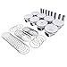 Piston Ring Kit Replacement for 2009-2015 Dodge Jeep Ram 1500 Chrysler 300 Grand Cherokee 5.7L VIN Code T 68046210AB 68046210AA Flynsu