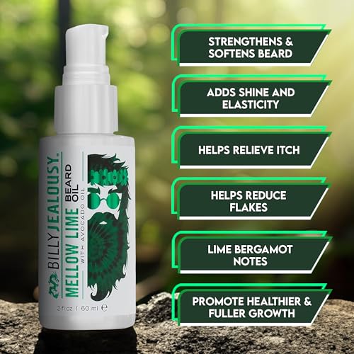 Billy Jealousy Beard Oil for Men, Lightweight, Low Shine, and Hydrating Beard Moisturizer for Softer Hair, Helps Prevent Itching and Flakes - Image 4