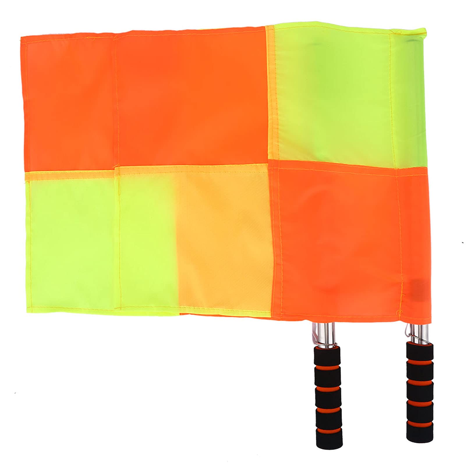 Voluxe Drapeau de Sport Rouge et Jaune imperméable, Drapeau d'arbitre, 39 cm x 34 cm