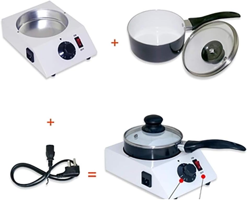 LANTAO 40W Electric Chocolate Melting Furnace Melter Stove Machine Melting Pot Single Cylinder 110v