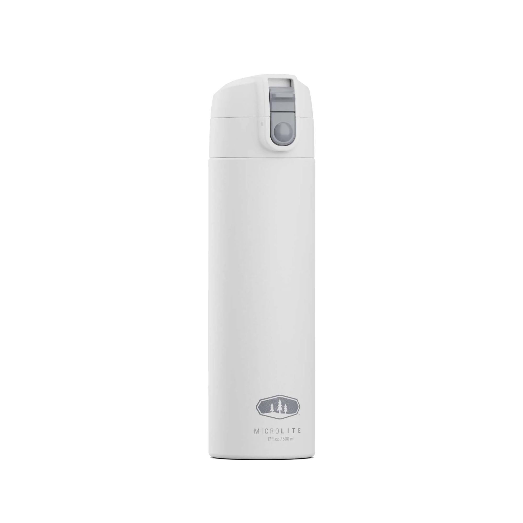 GSI Outdoors Microlite 500 Flip Insulated Bottle, 17 fl oz, White