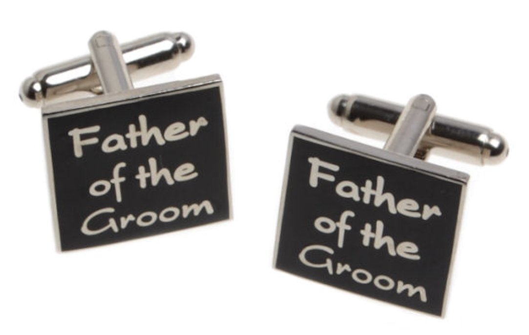 WB SOCKS Father of the Groom Wedding Cufflinks
