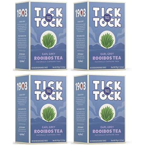 TICK TOCK TEAS Rooibos Earl Grey Tea Cover