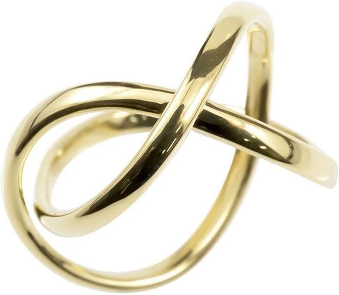 Amazon | [アトラス]Atrus 18金リング レディース イエローゴールドk18