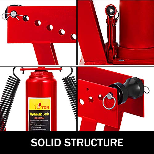 Happybuy 12 Ton Exhaust Tubing Bender 1/2 Inch Square Hydraulic Hand Pump Tubing Bender Stroke 130mm Pipe Bending Tool within 90-180 Degree Steel Pipe Bender with 6 Dies
