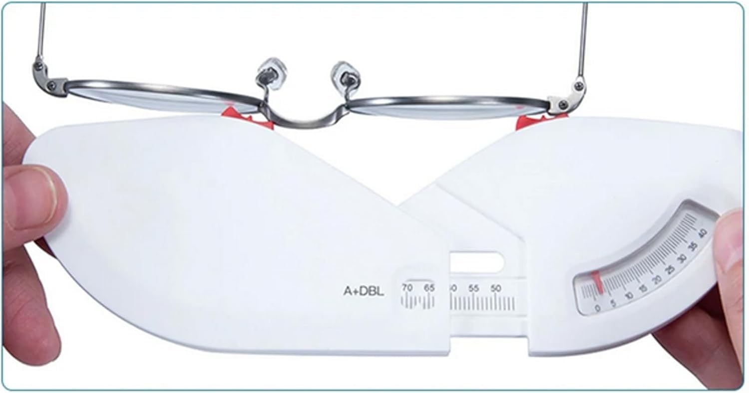 Multi-Function Eyeglasses Measuring Tools Set Eye Glass Frame Data Measuring Ruler Radius Gauge Interpupillary Distance Tester