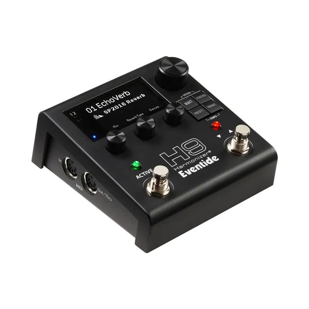 Eventide Pedal multiefectos armonizador H9 Gen 2, 74 algoritmos, más de 1000 preajustes, cambio de tono polifónico, reverb/delay/modulación, MIDI/USB-C/Bluetooth, E/S estéreo | 74 algoritmos, más de 1000 preajustes, cambio de tono polifónico, reverb/delay