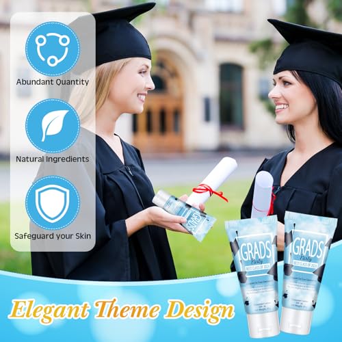 Image of 24 Pcs Mini Sunscreen Bulk for Summer Party Wedding SPF 30 Water Resistant Sunscreen Lotion Bulk 1oz Travel Size for Thank You Gifts Wedding Supplies (Graduation)