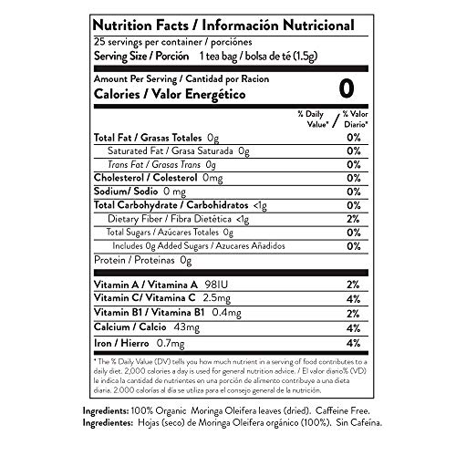 Miracle Tree - All Natural Moringa Tea: Original