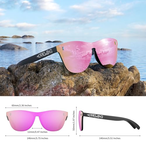 ROCKNIGHT Driving Fashion HD Polarized UV400 Protection Anti Glare Sunglasses TR90 Frame Lightweight Beach Hiking3