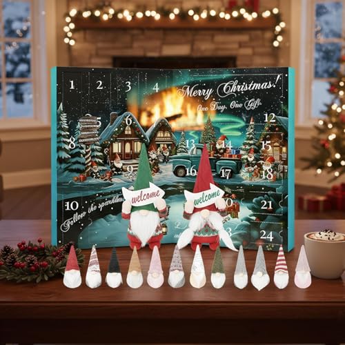 Figurines de lutins du calendrier de l'Avent, le cadeau idéal pour vos amis