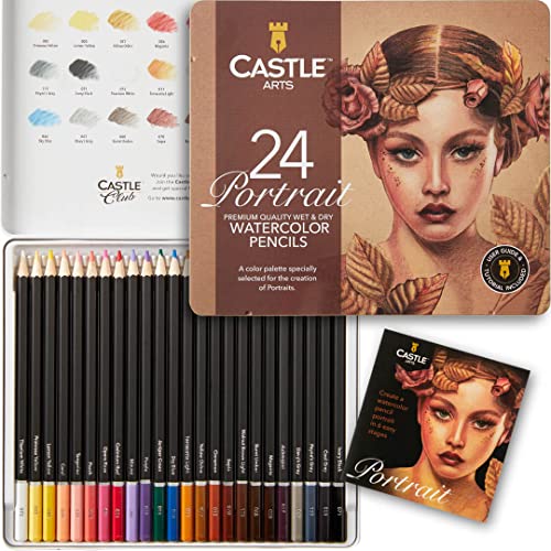 Best Castle Art Colored Pencils Skin Tones Where to Buy