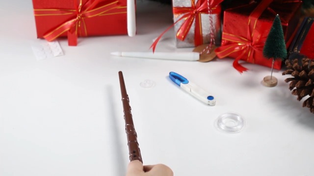 Image of Enido 24 Pc Flickering Flameless Taper with Magic Wand Remote for Parties Christmas Decoration, Home Decor Battery Operated Candles LED Candles with 3D Flame Windle Candles