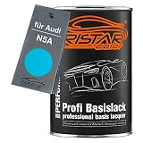 TRISTARcolor Autolack Dose spritzfertig für Audi N5A Hellblau/Kuehne&Nagel-Hellblau Basislack 1,0 Liter 1000ml