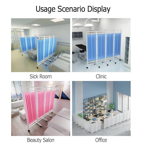 Cloison de séparation pliable avec roulettes pour moduler l'espace de bureau