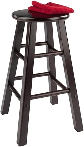 Miniatura 5 de Winsome Wood Element Taburetes de mostrador, juego de 2 piezas, expreso, 24