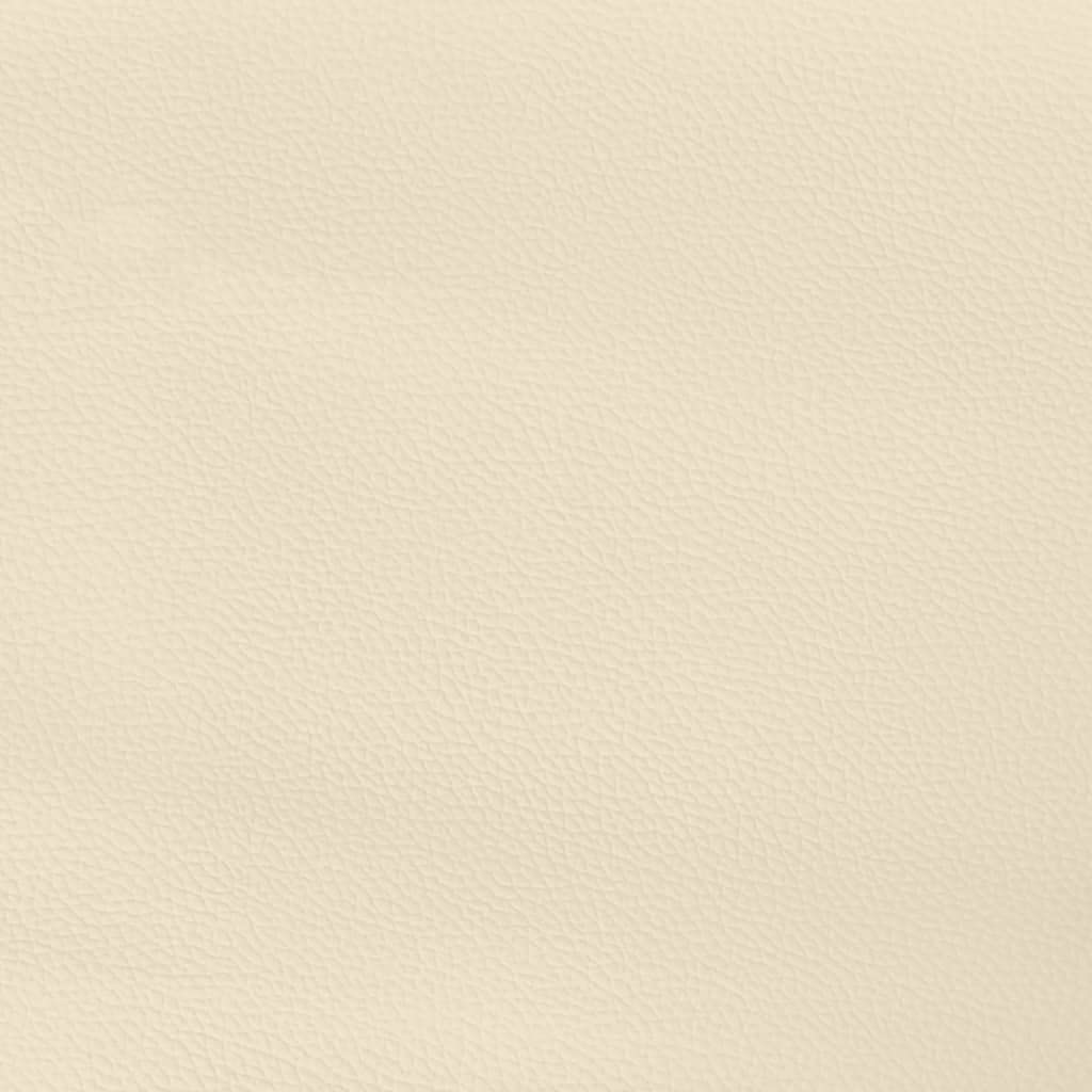Materasso a molle insacchettate, medio, crema, 90 x 190 x 20 cm, in ecopelle, con rivestimento traspirante, ergonomico, per chi dorme sulla schiena e sulla pancia, lavabile, comodo per