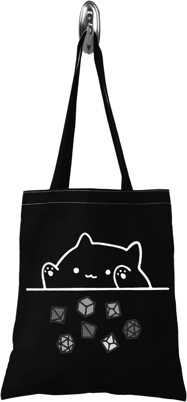 TSOTMO Cat Throwing Dice DnD Dungeon Master Bag of Holding