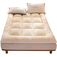 Japanse vloermatras, Japanse Futon opvouwbare matras, oprolbare matras Tatami Mat, ademende vloerligstoel Logeerbed voor kampeerbank, Twin Full Queen