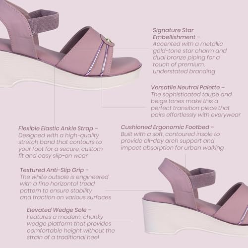 Image of Margot Lane Women Wedges Sandal