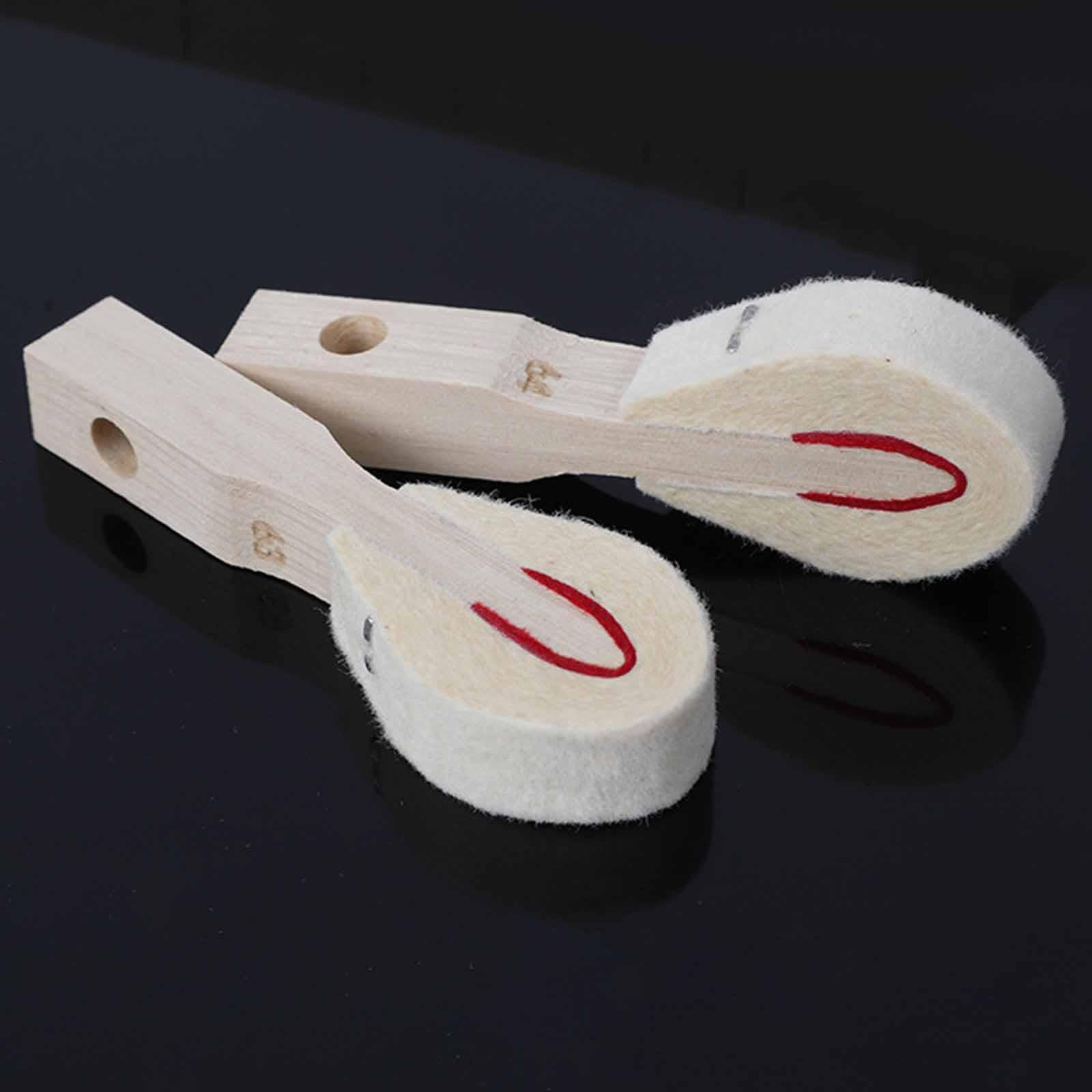 Kit di Accessori per Strumenti con Testa Smorzatore per Pianoforte Verticale 9s, Parti Scanalate, Triangolo di Riparazione, Adatto per Appassionat, Legno Bianco