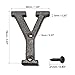 Tool parts House Letter - 3 Inch Cast Iron Letter Y for Home Hotel Mailbox Address Sign