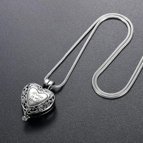 Bijou urne funéraire cendres collier pendentif cylindre or - 5
