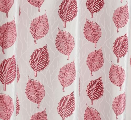 Image of Room Darkening Home Decor Curtains for Living Room, Bedroom Doors and Windows Panel, Parda, Eyelets Hanging, Maroon, 4 x 6 Feet, Pack of 2