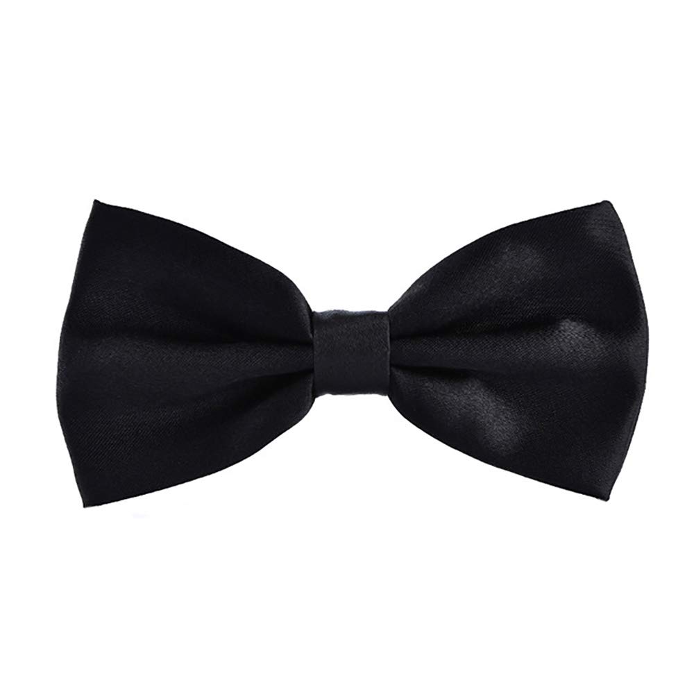 GOOTRADES Classic Men's Butterfly Bow Tie Groom Tuxedo Necktie Wedding Adjustable (Black)