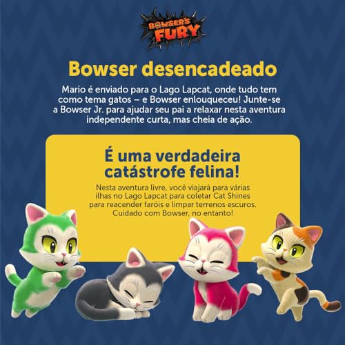 Nintendo, Jogo, Super Mario 3D World + Bowser's Fury, Nintendo Switch, Multijogador Disponível